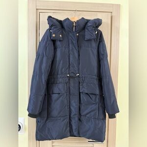 Women's Jessica Simpson dark blue  Puffer Jacket